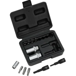 Air Conditioning and ECU Tool Kit, 1/4" Sq. Dr. (12 Piece)