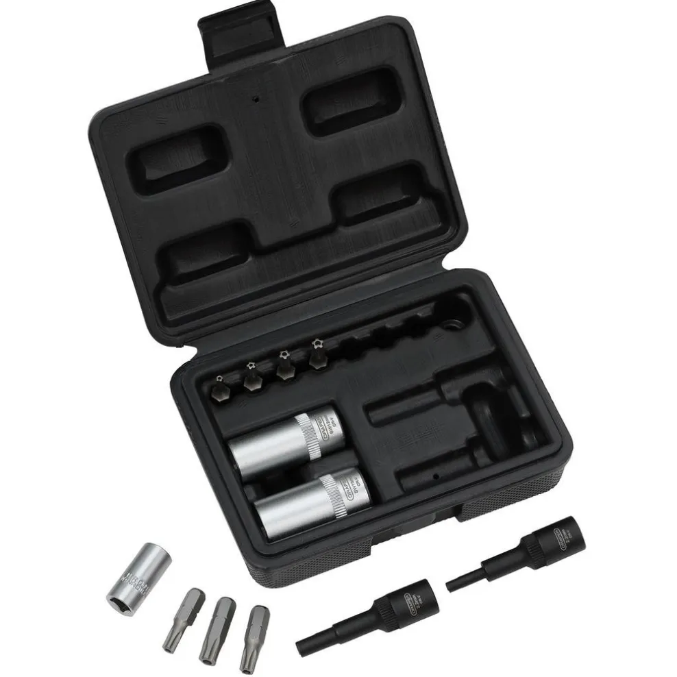 Air Conditioning and ECU Tool Kit, 1/4" Sq. Dr. (12 Piece)