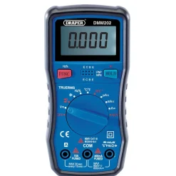 Auto-Ranging Digital Multimeter, 1 x Test Leads, 1 x Temp Probe