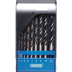 Brad Point Drill Bit Set (9 Piece)