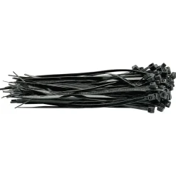 Cable Ties, 3.6 x 150mm, Black (Pack of 100)