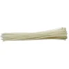 Cable Ties, 4.8 x 400mm, White (Pack of 100)