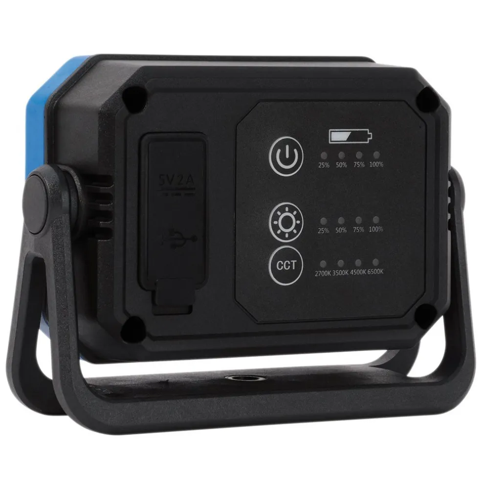 COB XPG Rechargeable Work Light and Powerbank, 10W, 1000 Lumens, USB-C Cable Supplied