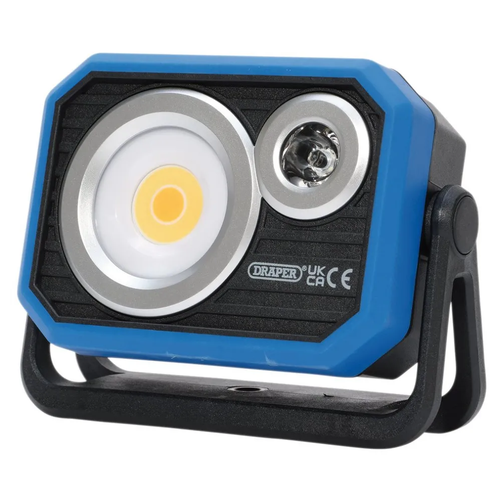 COB XPG Rechargeable Work Light and Powerbank, 10W, 1000 Lumens, USB-C Cable Supplied