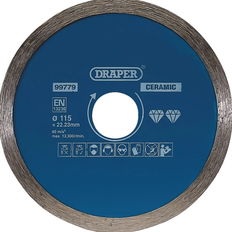 Continuous Diamond Blade, 115mm