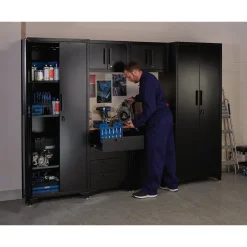 Double Garage Workstation