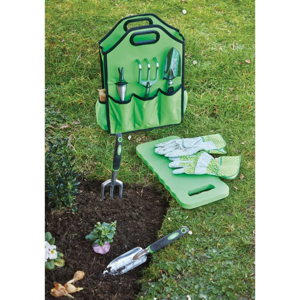 Draper Expert Aluminium Garden Tool Set with Storage Bag (11 Piece)