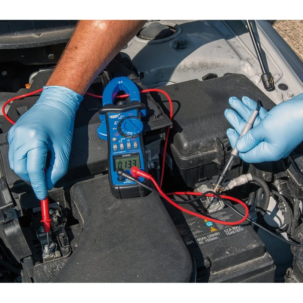 Draper Expert Auto-Ranging Digital Clamp Meter with Linear Bar Graph Function