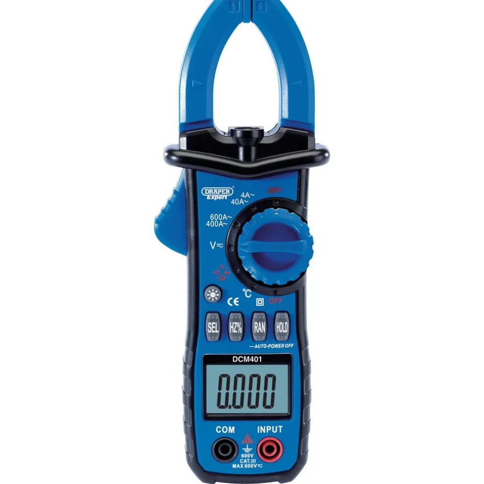 Draper Expert Auto-Ranging Digital Clamp Meter