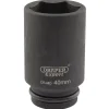 Draper Expert Drapi 6 Point Deep Impact Socket, 3/4" Sq. Dr., 40mm