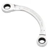 Draper Expert HI-TORQ® Double Ring Ratchet Half Moon Spanner, 15 x 17mm