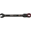 Draper Expert HI-TORQ® Metric Flexible Head Ratchet Combination Spanner, 11mm, Black