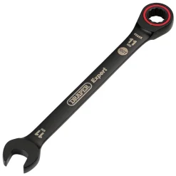 Draper Expert HI-TORQ® Metric Ratchet Combination Spanner, 11mm, Black