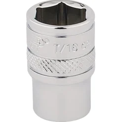 Draper Expert HI-TORQ® 6 Point Socket, 1/4" Sq. Dr., 7/16"