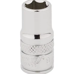 Draper Expert HI-TORQ® 6 Point Socket, 1/4" Sq. Dr., 9/32"