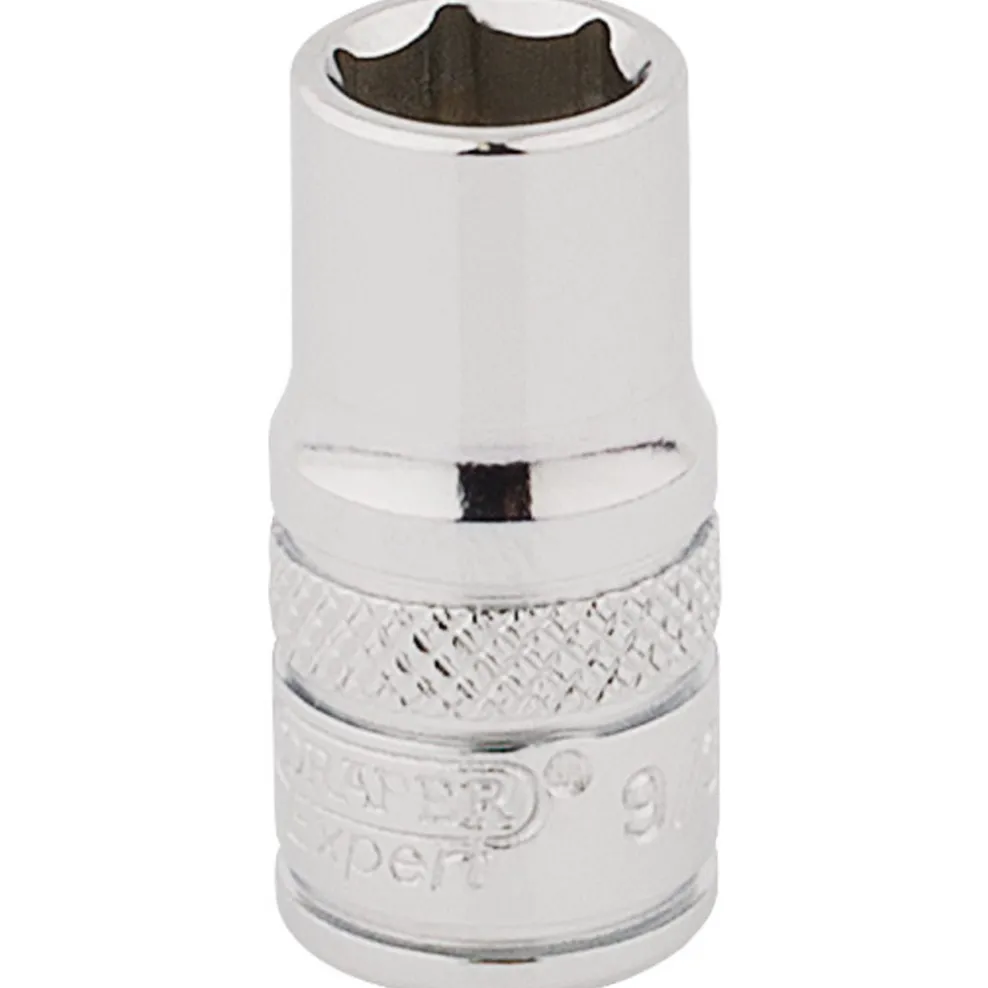 Draper Expert HI-TORQ® 6 Point Socket, 1/4" Sq. Dr., 9/32"