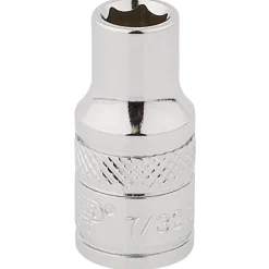 Draper Expert HI-TORQ® 6 Point Socket, 1/4" Sq. Dr., 7/32"
