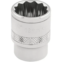 Draper Expert HI-TORQ® 12 Point Socket, 3/8" Sq. Dr., 16mm