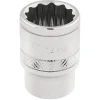 Draper Expert HI-TORQ® 12 Point Socket, 3/8" Sq. Dr., 14mm