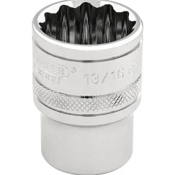 Draper Expert HI-TORQ® 12 Point Socket, 3/8" Sq. Dr., 13/16"
