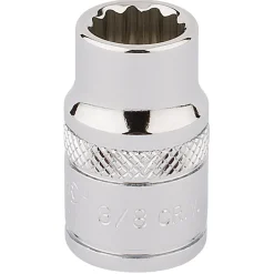 Draper Expert HI-TORQ® 12 Point Socket, 3/8" Sq. Dr., 3/8"