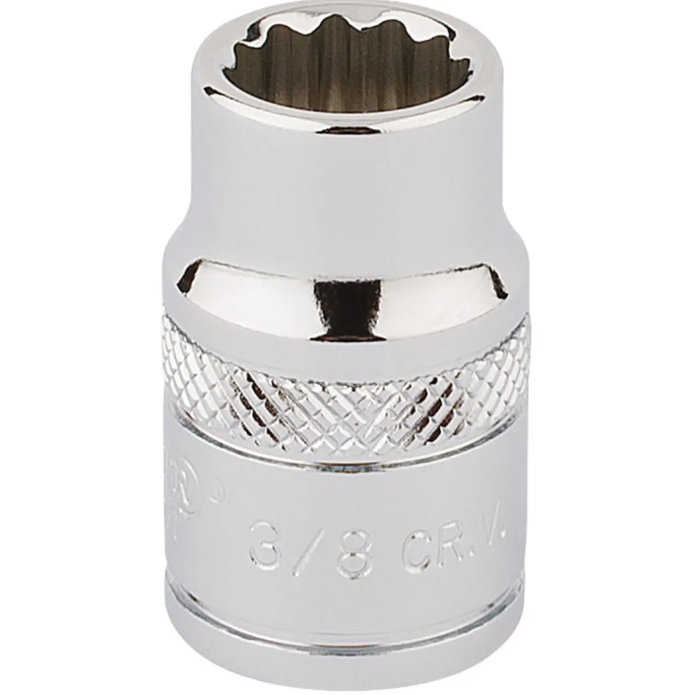 Draper Expert HI-TORQ® 12 Point Socket, 3/8" Sq. Dr., 3/8"