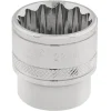 Draper Expert HI-TORQ® 12 Point Socket, 3/8" Sq. Dr., 22mm