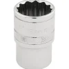 Draper Expert HI-TORQ® 12 Point Socket, 1/2" Sq. Dr., 19mm