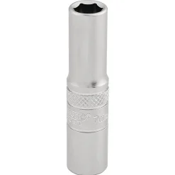 Draper Expert 6 Point Deep Socket, 1/4" Sq. Dr., 7mm