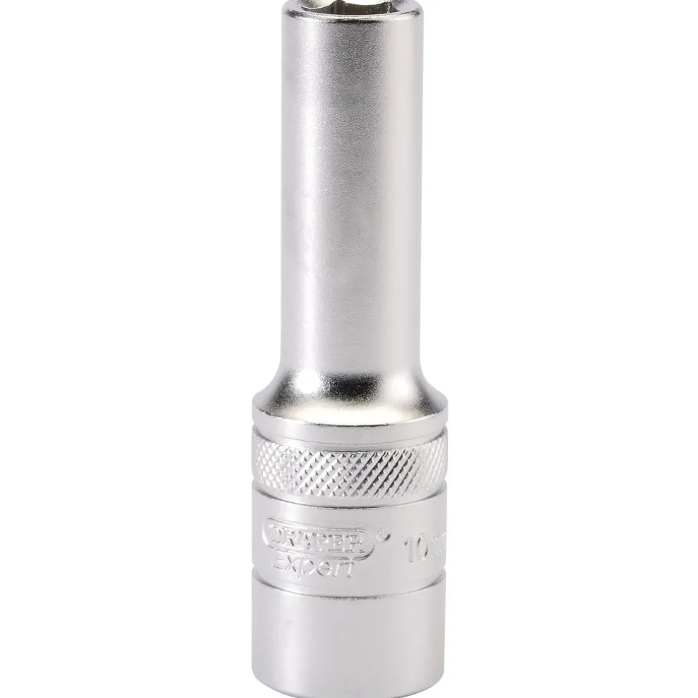 Draper Expert 6 Point Metric Deep Socket, 1/2" Sq. Dr., 10mm