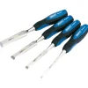 Draper Expert Soft Grip Bevel Edge Wood Chisel Set, 150mm (4 Piece)