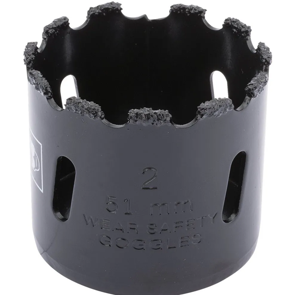 Draper Expert Tungsten Carbide Grit Hole Saw, 51mm