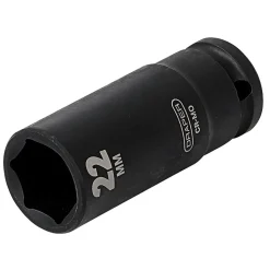 Draper HI-TORQ® Deep Impact Socket, 1/2" Sq. Dr., 22mm
