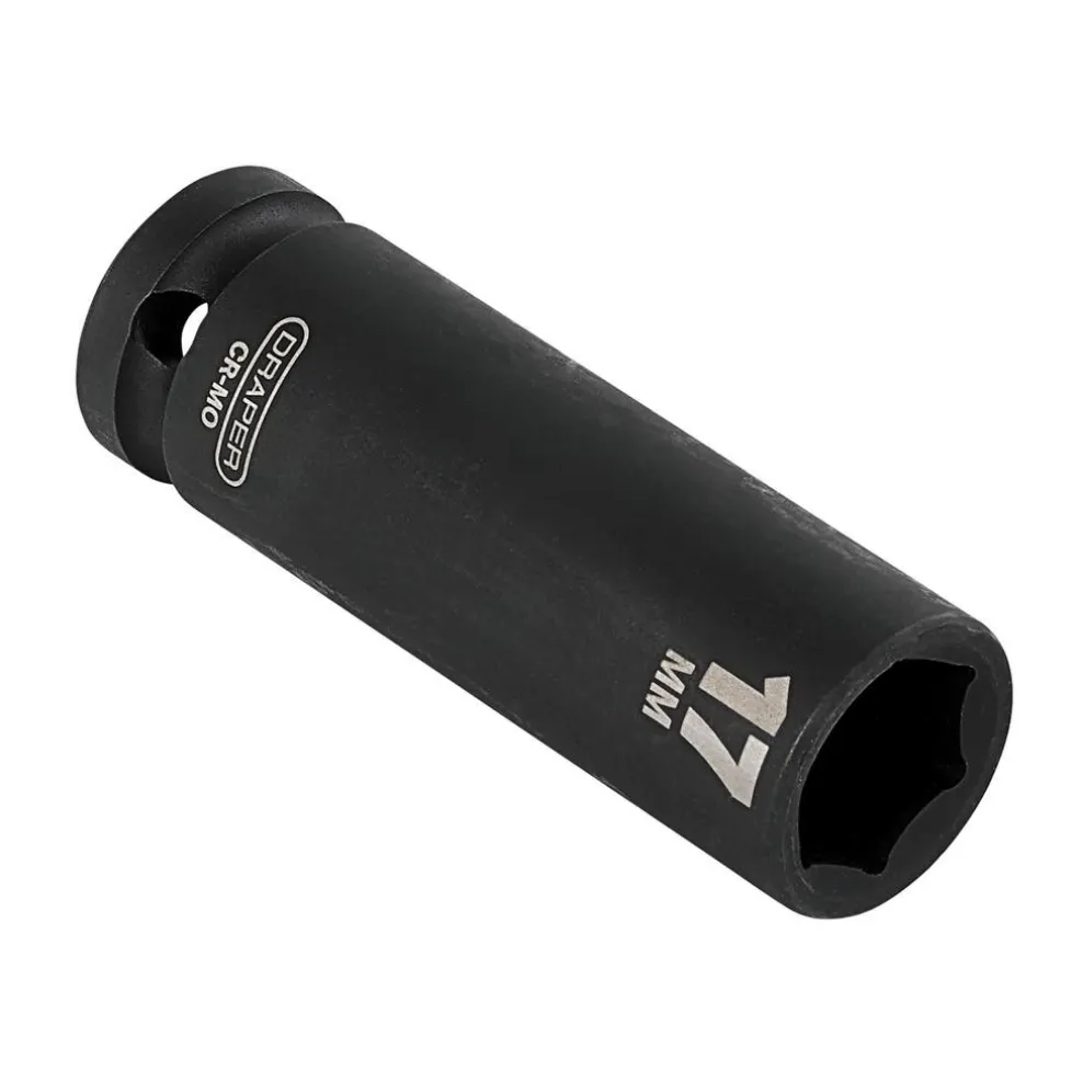 Draper HI-TORQ® Deep Impact Socket, 1/2" Sq. Dr., 17mm