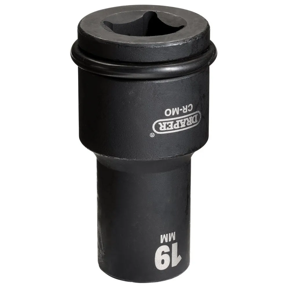 Draper Hi-TORQ® Deep Impact Socket, 3/4" Sq. Dr., 19mm