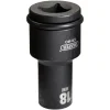 Draper Hi-TORQ® Deep Impact Socket, 3/4" Sq. Dr., 18mm