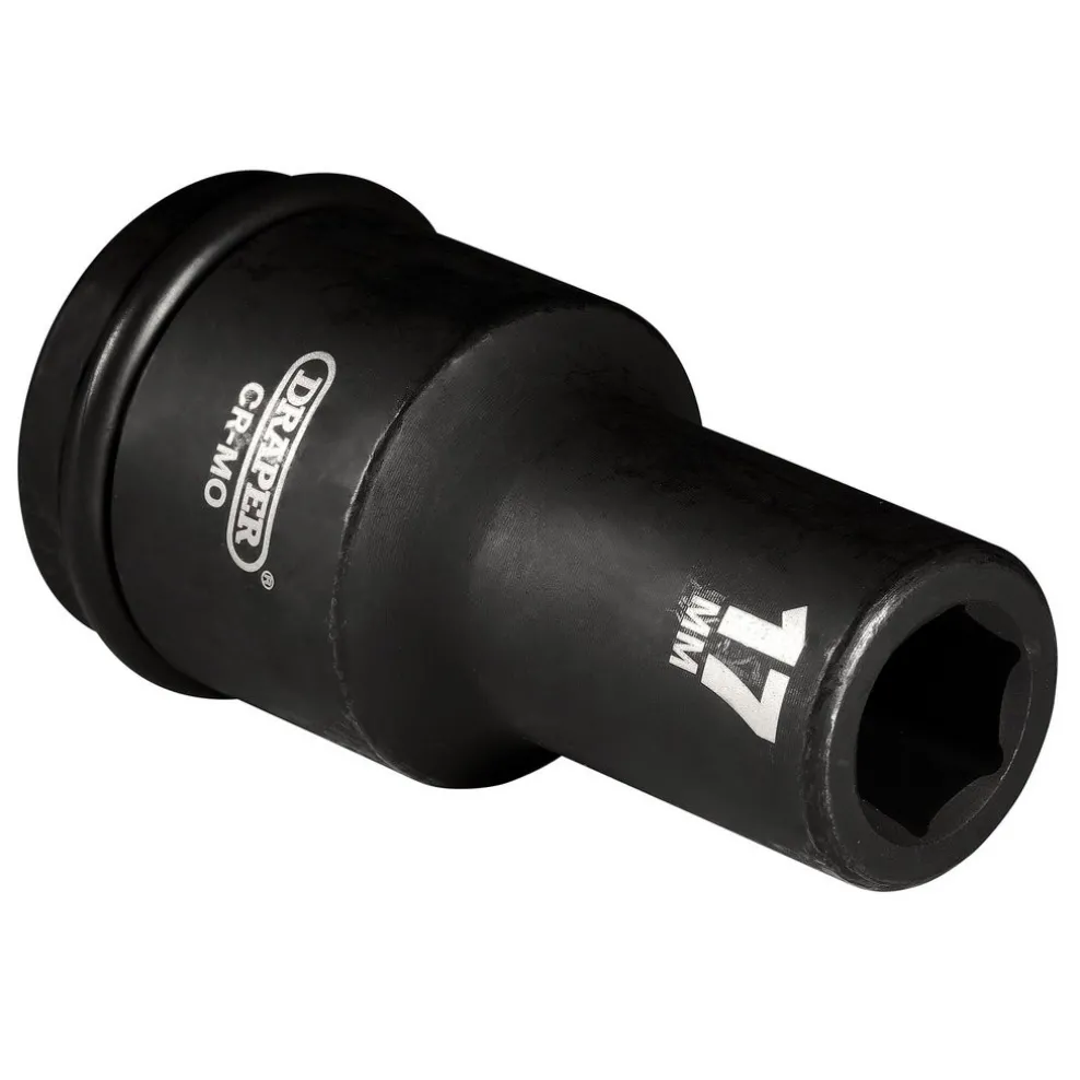 Draper Hi-TORQ® Deep Impact Socket, 3/4" Sq. Dr., 17mm