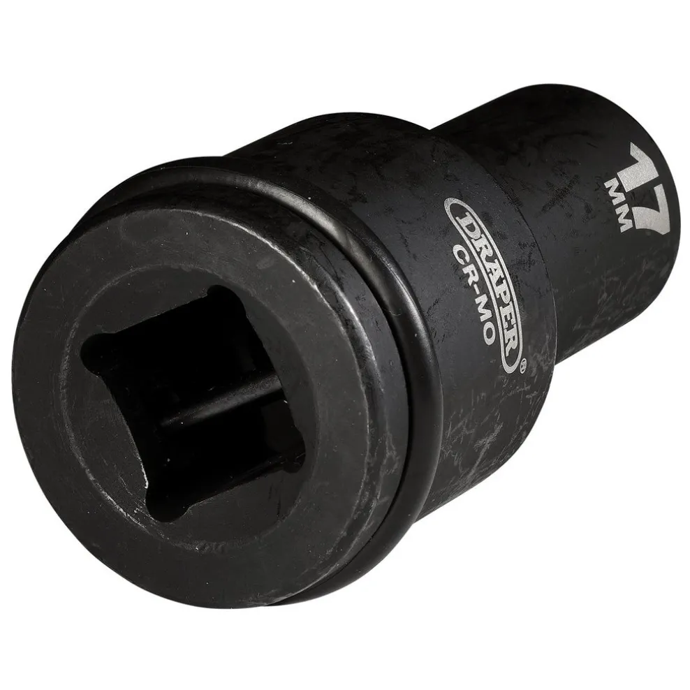 Draper Hi-TORQ® Deep Impact Socket, 3/4" Sq. Dr., 17mm