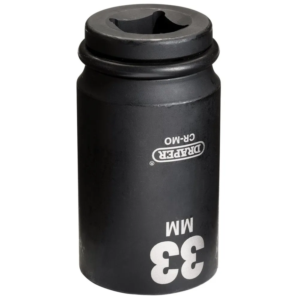 Draper Hi-TORQ® Deep Impact Socket, 3/4" Sq. Dr., 33mm