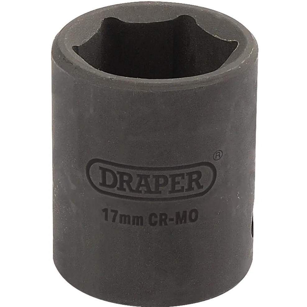 Draper HI-TORQ® Impact Socket, 1/2" Sq. Dr., 22mm