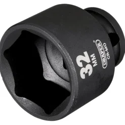 Draper Hi-TORQ® Impact Socket, 1/2" Sq. Dr., 32mm