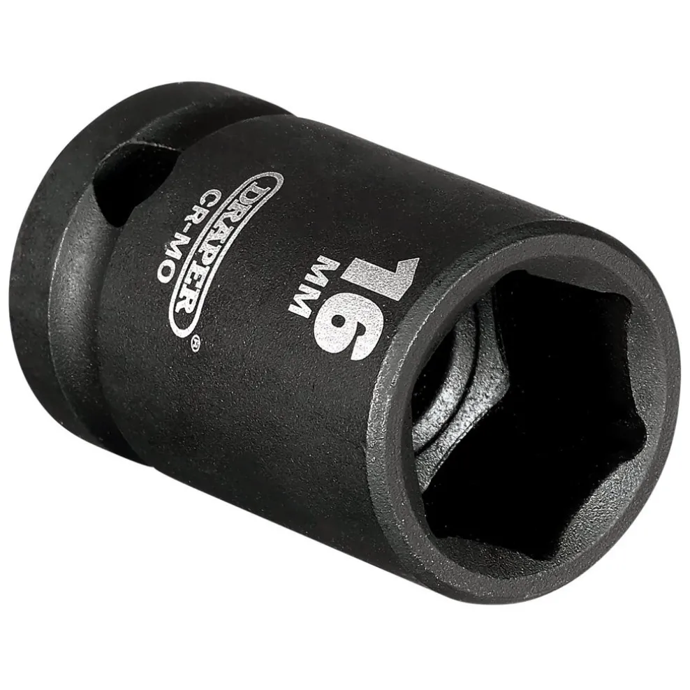 Draper HI-TORQ® Impact Socket, 1/2" Sq. Dr., 16mm