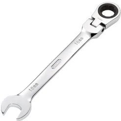 Draper HI-TORQ® Metric Flexible Head Ratcheting Combination Spanner, 18mm