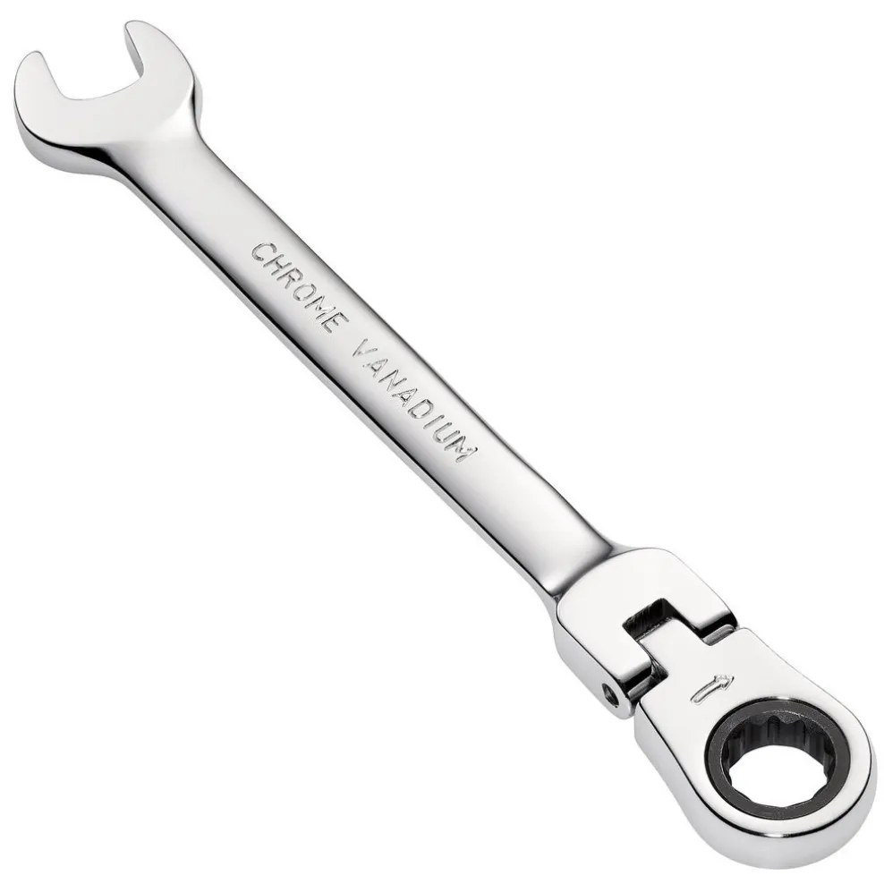Draper HI-TORQ® Metric Flexible Head Ratcheting Combination Spanner, 12mm