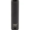 Draper HI-TORQ® 6 Point Deep Impact Socket, 1/4" Sq. Dr., 9mm