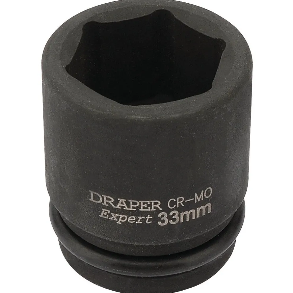 Draper HI-TORQ® 6 Point Impact Socket, 3/4" Sq. Dr., 33mm