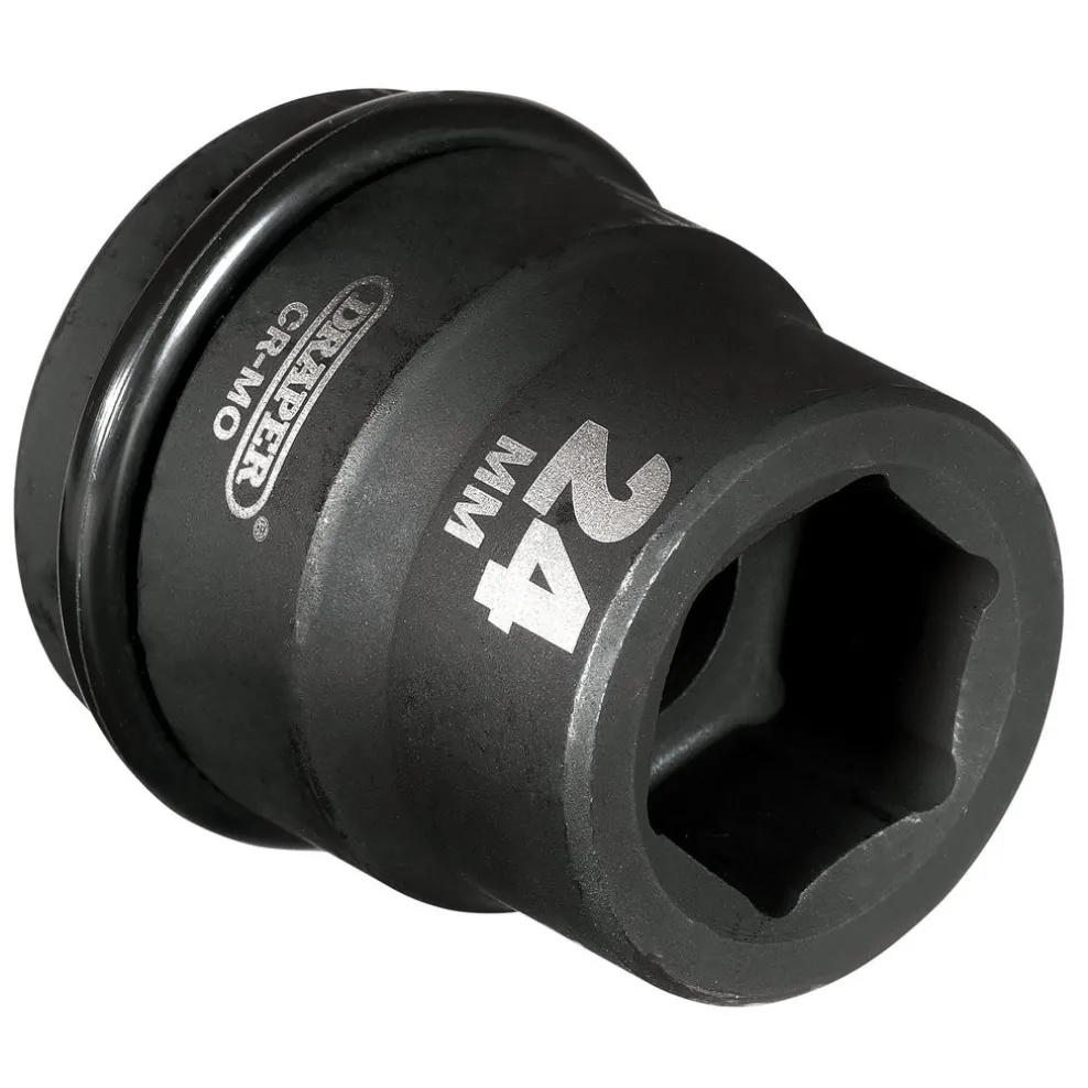 Draper HI-TORQ® 6 Point Impact Socket, 3/4" Sq. Dr., 24mm