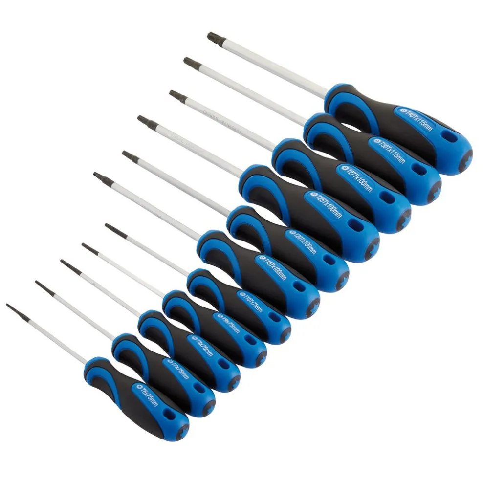 Draper TX-STAR® and Draper TX-STAR® Security Soft Grip Screwdriver Set (11 Piece)