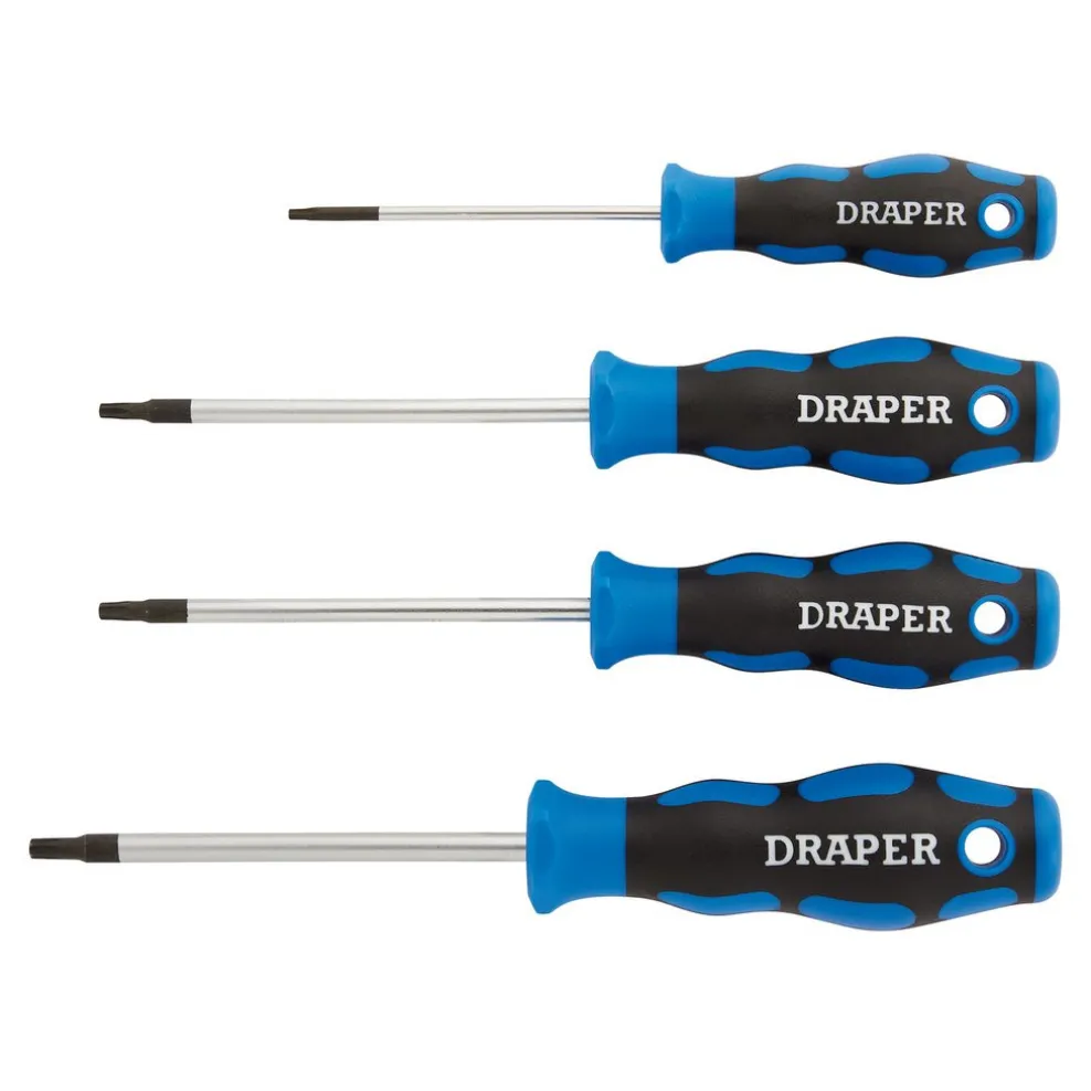Draper TX-STAR® Soft Grip Screwdriver Set (4 Piece)