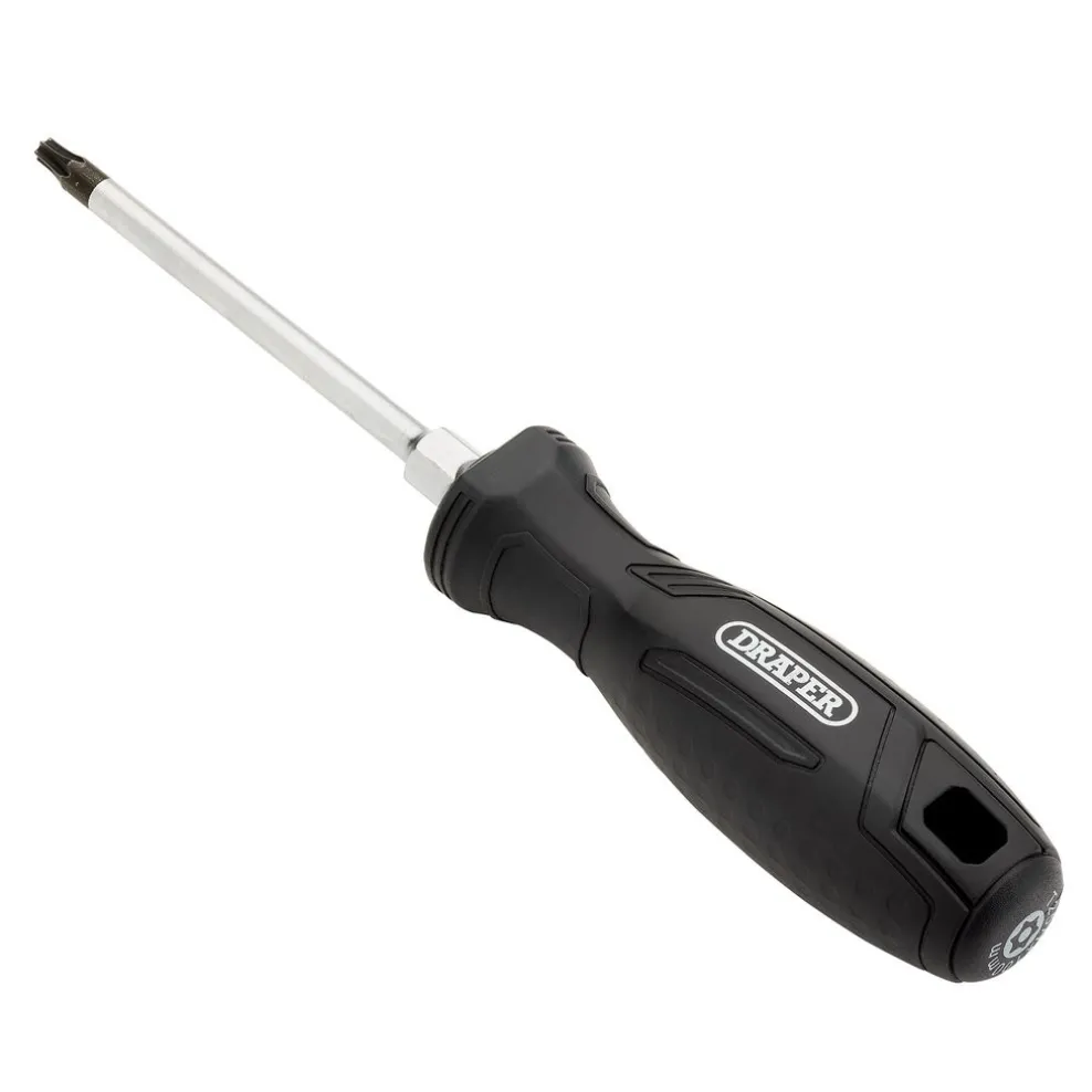 Draper TX-STAR® Tamperproof Hard Grip Screwdriver, T25H x 100mm